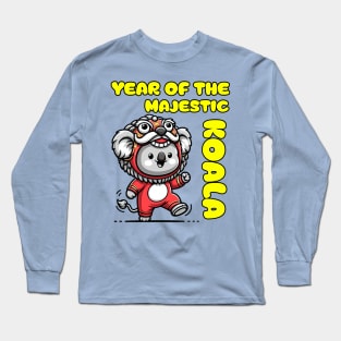 The majestic koala Long Sleeve T-Shirt